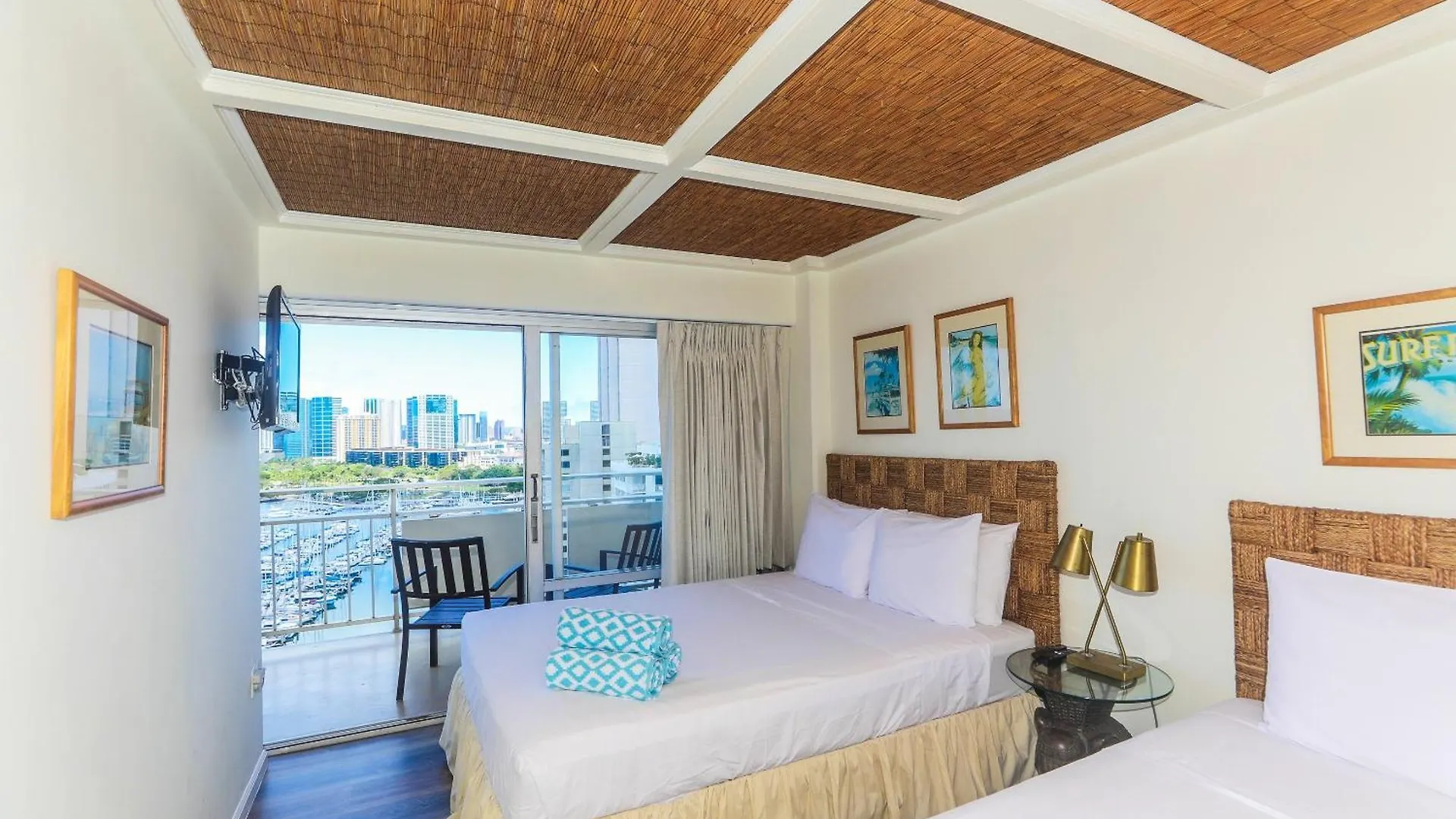 Ilikai Tower 1843 Yacht Harbor View 2Br Apartment Honolulu