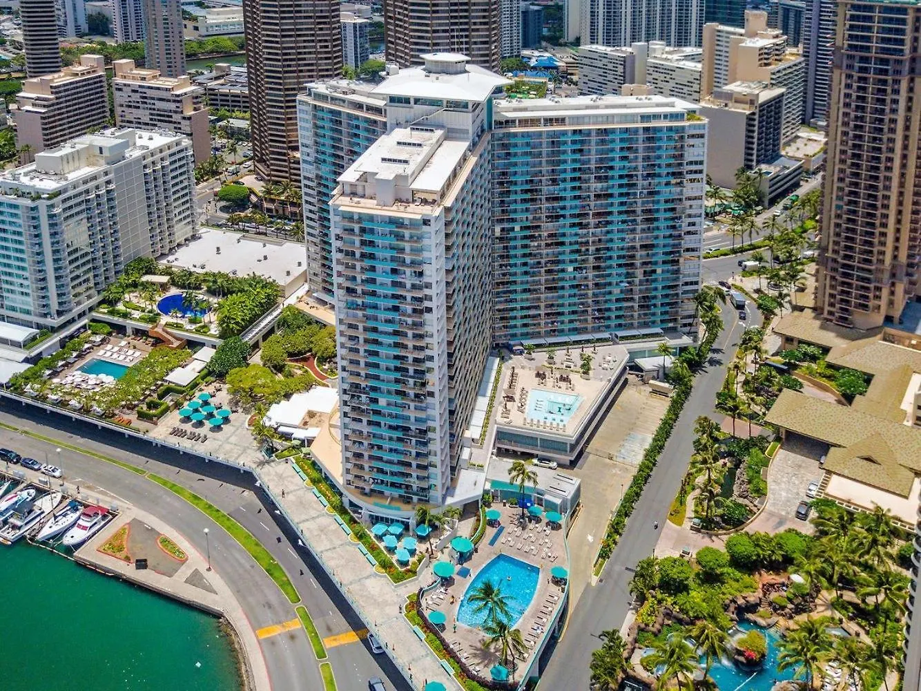 Ilikai Tower 1843 Yacht Harbor View 2Br Daire Honolulu